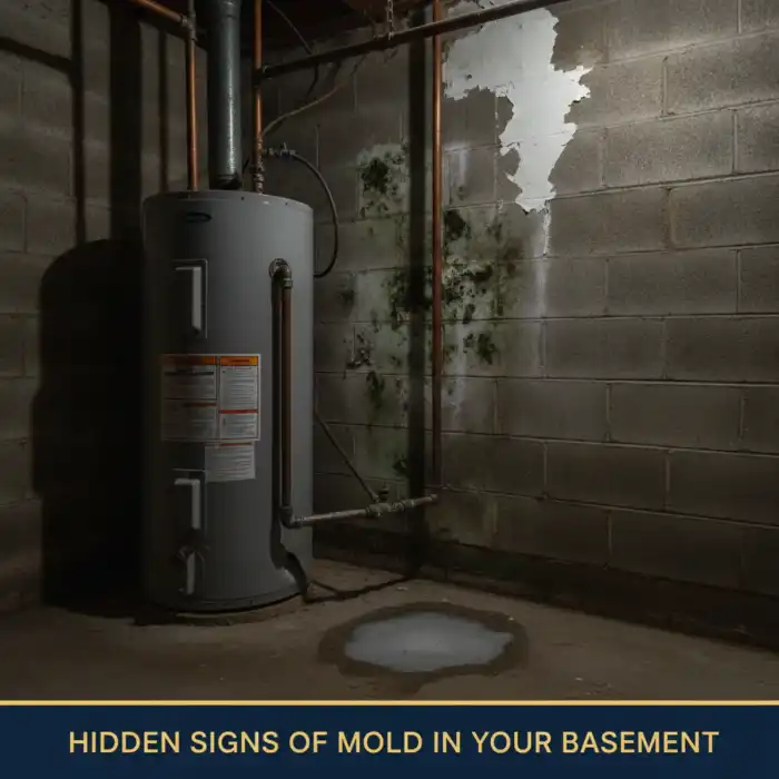 Hidden Signs of Mold in Connecticut Basements
